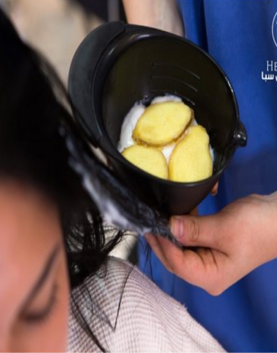 HAIR TREATMENT WITH GINGER