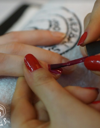 MANICURE WITH ORDINARY LACQUERING